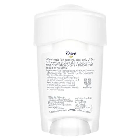 Lăn Khử Mùi Dove Women Clinic Cream Fresh Touch 45ml - Hiệu Quả Đến 96h, Dưỡng Ẩm Và Giảm Mồ Hôi, Phù Hợp Với Da Nhạy Cảm