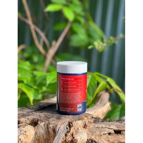 Dầu Nhuyễn Thể Bioglan Red Krill Oil 1000mg - Hỗ Trợ Tim Mạch, Não, Khớp - 60 Viên - Tăng Cường Sức Khỏe Toàn Diện