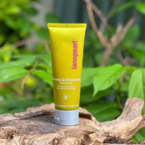 Tẩy Tế Bào Chết Lanopearl 100ml - Chăm Sóc Da Mặt, Tái Tạo Làn Da Sáng Mịn, Loại Bỏ Bụi Bẩn & Bã Nhờn