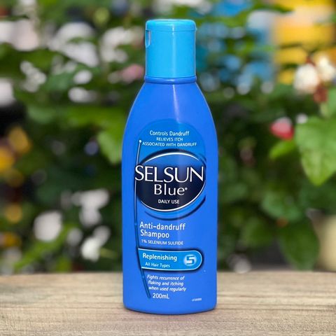 Dầu Gội Chống Gàu Selsun Úc 200ml - Dưỡng Tóc Khỏe Đẹp, Ngăn Ngừa Gàu, Giảm Ngứa Da Đầu
