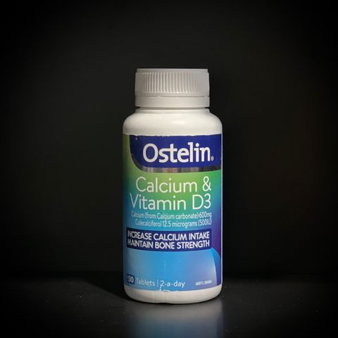 Viên uống Canxi Bầu Ostelin 130 viên - Hỗ trợ sức khỏe mẹ bầu, giảm chuột rút, đau lưng, bổ sung Vitamin D3 giúp xương chắc khỏe