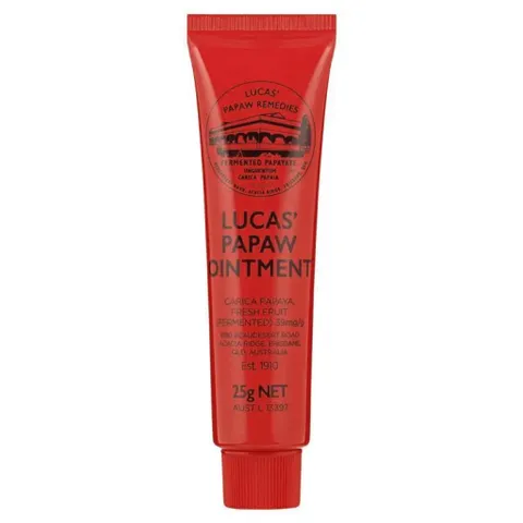 Kem Đa Năng Lucas Papaw Ointment 25g - Giải Pháp Thần Kỳ Cho Da Nhạy Cảm, Dưỡng Ẩm, Chữa Bỏng, Nẻ Môi, An Toàn Cho Trẻ Em