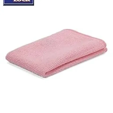 Khăn Lau Đa Năng Microfiber Lock&Lock 30x32cm Màu Hồng - Khăn Vệ Sinh Đa Năng Giặt Được, Hấp Dẫn và Tiện Lợi