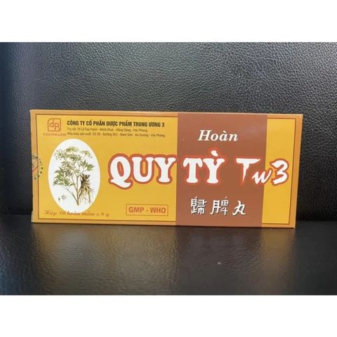 Viên Hoàn Quy Tỳ TW3 - Thực Phẩm Chức Năng Hỗ Trợ Ngủ Ngon, Ăn Ngon, Giảm Mệt Mỏi, Bồi Bổ Sức Khỏe Tự Nhiên