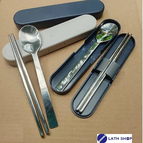 Bộ Muỗng Đũa LocknLock Thép Không Gỉ Cao Cấp Kèm Hộp Đựng - Thiết Kế Sang Trọng, Phù Hợp Văn Phòng, Dã Ngoại