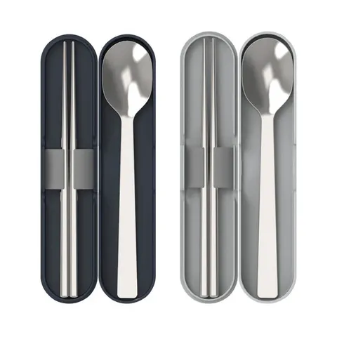 Bộ Muỗng Đũa LocknLock Thép Không Gỉ Cao Cấp Kèm Hộp Đựng - Thiết Kế Sang Trọng, Phù Hợp Văn Phòng, Dã Ngoại