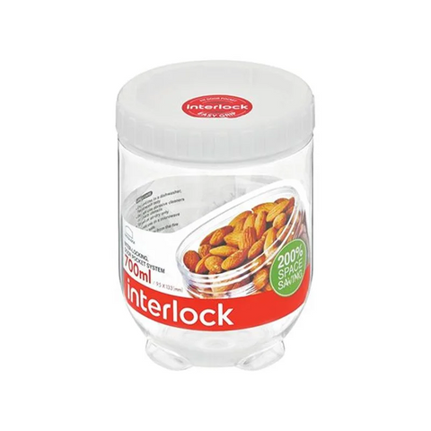 Hộp Bảo Quản Lock&Lock Interlock INL304W 700Ml Nhựa PET - Thiết Kế Sang Trọng, Chống Thẩm Thấu, Dễ Vệ Sinh, An Toàn cho Thực Phẩm
