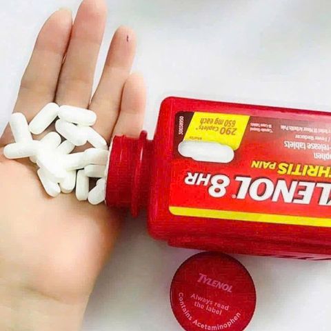 Viên uống giảm đau hạ sốt Tylenol 650mg - Giải pháp hiệu quả cho đau khớp, cảm sốt, đau đầu - Hàng Mỹ, 290 viên