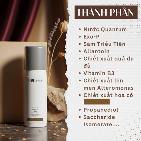 Toner Nước Hoa Hồng Orico Vxebra 120ml - Dưỡng ẩm, Làm sáng da, Phù hợp mọi loại da, Chiết xuất tự nhiên, Giúp da mềm mại mịn màng