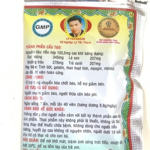Mát Gan Giảm Cân Jian Ti Zhong - Hỗ Trợ Thanh Nhiệt, Giảm Mỡ Bụng, Giải Quyết Tình Trạng Táo Bón - 1 Gói Đức Thọ Sanh