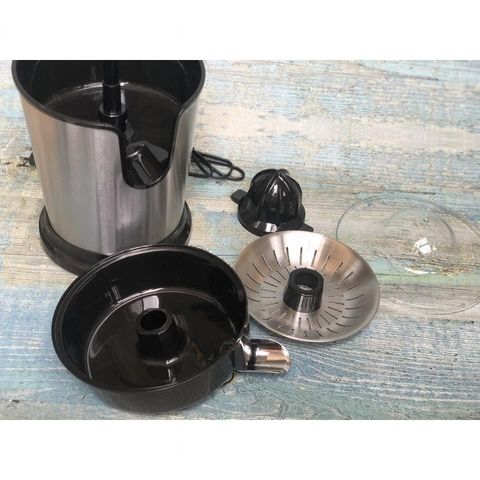 Máy Vắt Cam Lock&Lock Thép Không Gỉ 85W EJJ226BLK - Thiết Kế Sang Trọng, Dễ Sử Dụng, Bộ Lọc Inox Chống Cặn