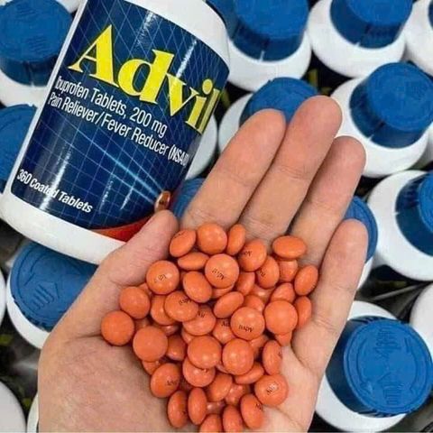 Viên Uống Giảm Đau Hạ Sốt Advil 360v - Ibuprofen Ngăn Ngừa Đau Đầu, Đau Lưng, Đau Răng Và Hạ Sốt Hiệu Quả
