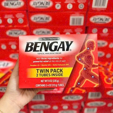 (HÀNG CHÍNH HÃNG MỸ) KEM XOA BÓP BENGAY ULTRA STRENGTH
