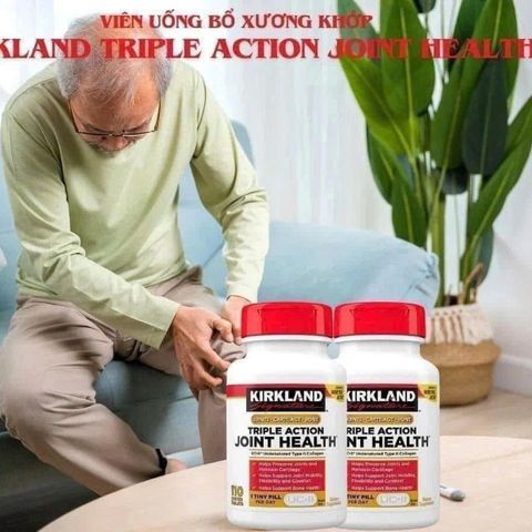 Viên Bổ Xương Khớp Kirkland Triple Action Joint Health 110v - Hỗ Trợ Sụn Khớp, Tăng Cường Độ Linh Hoạt Và Giảm Đau Khớp