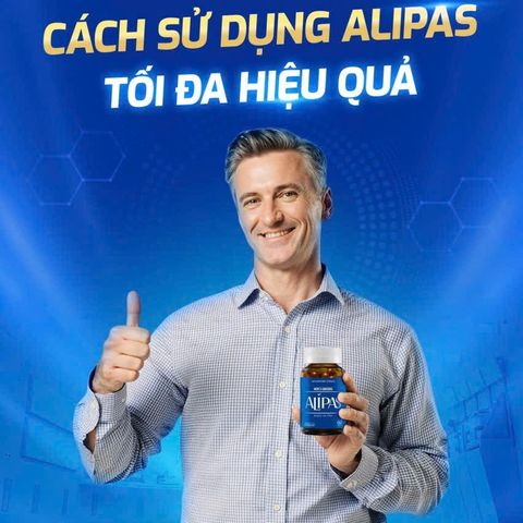 Viên uống ALIPAS hỗ trợ sức khỏe nam giới hộp 60 viên & 30 Viên