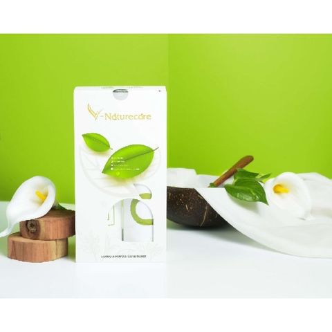 Combo Dầu Gội Dầu Xả V-Natucare 300ml - Chiết Xuất 100% Thiên Nhiên, Tăng Cường Sức Khỏe Tóc, Mềm Mượt và Óng Ả Như Huyền Bí