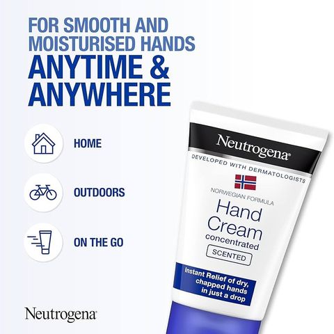 Kem Dưỡng Da Tay Neutrogena Norwegian Formula 50g - Giàu Dưỡng Ẩm, Chăm Sóc Da Mềm Mại, Hương Thơm Nhẹ Nhàng, Chống Khô Nứt