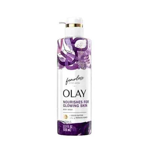Sữa Tắm Olay Dưỡng Ẩm Artist Series Bơ Ca Cao & Mật Ong Manuka - Chăm Sóc Da Mềm Mại Từ Mỹ