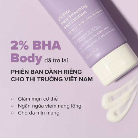 Kem Dưỡng Thể Paula's Choice 10% AHA & 2% BHA 210ml - Skin Revealing Body Lotion Giúp Làm Mịn Da & Cải Thiện Da Sần Sùi