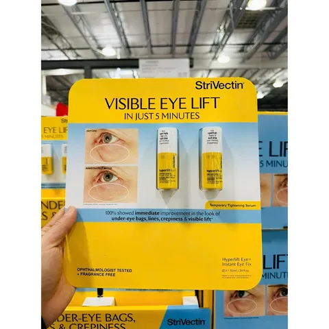 Kem Xóa Tan Bọng Mắt Hyperlift Eye™ - Sản Phẩm Chăm Sóc Da Mặt Strivectin, Giúp Xóa Nếp Nhăn, Mang Lại Vẻ Tươi Tắn Cho Đôi Mắt