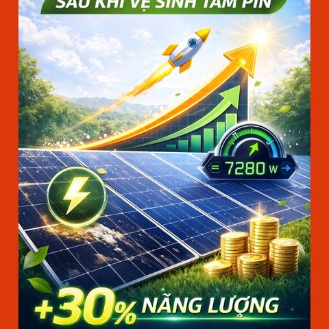 Dung Dịch Vệ Sinh Tấm Pin Mặt Trời VKINNO Solar Shield 5L - Giải Pháp Hiệu Quả Duy Trì Hiệu Suất Năng Lượng