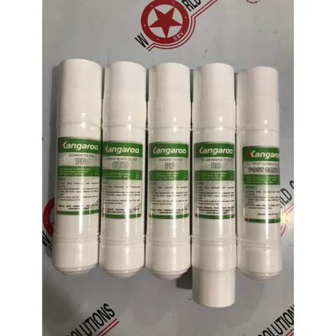 Lõi Lọc Nước Kangaroo 1,2,3,4,5 - Chính Hãng Hàn Quốc - Thay Thế Máy Lọc Nước KG61A3, KG62A3