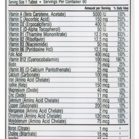 Vitamin Tổng Hợp Deva Vegan - Bổ Sung Vitamin & Khoáng Chất Tăng Cường Sức Đề Kháng, 90 Viên Uống, Dành Cho Người Ăn Chay