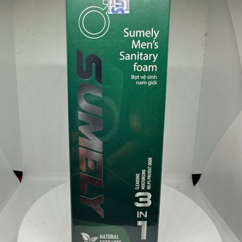 Bọt Vệ Sinh Nam Giới Sumely Men’s Sanitary Foam 100ml - Khử Mùi, Làm Sạch Vùng Kín Hiệu Quả, Dễ Sử Dụng, Cảm Giác Thoải Mái