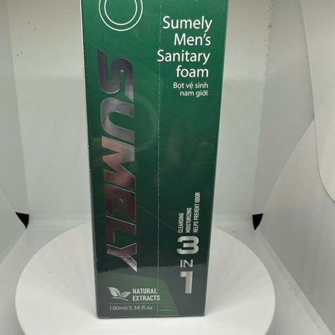 Bọt Vệ Sinh Nam Giới Sumely Men’s Sanitary Foam 100ml - Khử Mùi, Làm Sạch Vùng Kín Hiệu Quả, Dễ Sử Dụng, Cảm Giác Thoải Mái