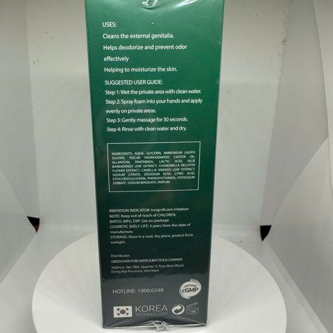 Bọt Vệ Sinh Nam Giới Sumely Men’s Sanitary Foam 100ml - Khử Mùi, Làm Sạch Vùng Kín Hiệu Quả, Dễ Sử Dụng, Cảm Giác Thoải Mái