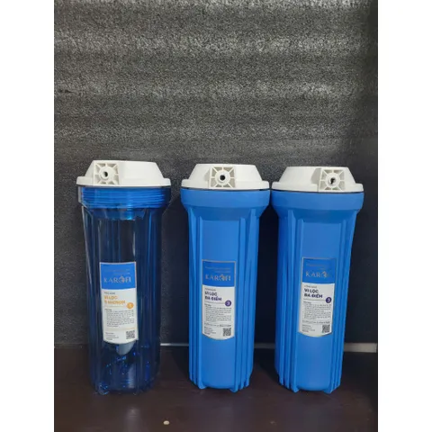 Cốc Lọc Thô 10 inch Karofi - Hàng Chính Hãng Thay Thế Cho Máy Lọc RO, Phù Hợp Kangaroo, Sunhouse, Aqua