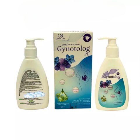 Dung Dịch Vệ Sinh Phụ Nữ Gynotolog pH 120ml - Hỗ Trợ Cân Bằng pH, Làm Sạch Và Khử Mùi, Giúp Vùng Kín Luôn Tươi Mát, An Toàn Cho Da.