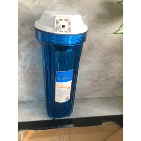 Cốc Lọc 10 Inch Karofi Chính Hãng - Thay Thế Cho Máy Lọc RO Nước, Lọc Thô Nano, Phù Hợp Nhiều Thương Hiệu