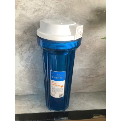 Cốc Lọc 10 Inch Karofi Chính Hãng - Thay Thế Cho Máy Lọc RO Nước, Lọc Thô Nano, Phù Hợp Nhiều Thương Hiệu