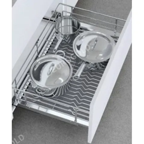 Giá Xoong Nồi Inox 304 Nan Oval Eurogold - Thiết Kế Sang Trọng, Chịu Lực 15kg, Giá Treo Tủ Bếp Tiện Lợi và Đẹp Mắt
