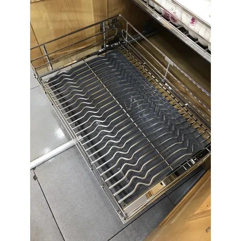 Giá Xoong Nồi Inox 304 Nan Oval Eurogold - Thiết Kế Sang Trọng, Chịu Lực 15kg, Giá Treo Tủ Bếp Tiện Lợi và Đẹp Mắt