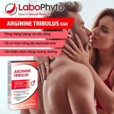 Viên Uống Tăng Cường Sinh Lực Nam Labophyto Arginine 60 Viên - Hỗ Trợ Năng Lượng & Sức Bền Từ Pháp, Dinh Dưỡng Toàn Diện Cho Nam Giới