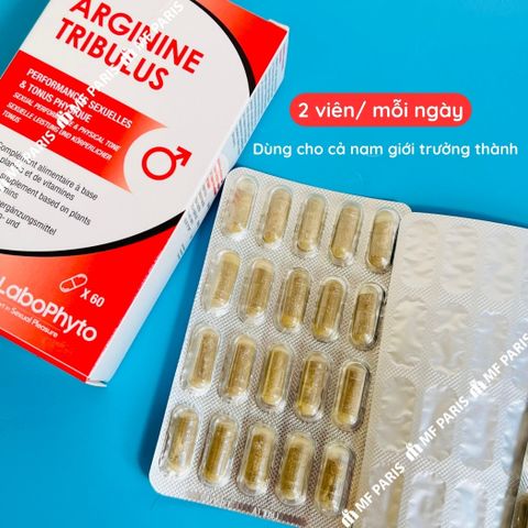 Viên Uống Tăng Cường Sinh Lực Nam Labophyto Arginine 60 Viên - Hỗ Trợ Năng Lượng & Sức Bền Từ Pháp, Dinh Dưỡng Toàn Diện Cho Nam Giới
