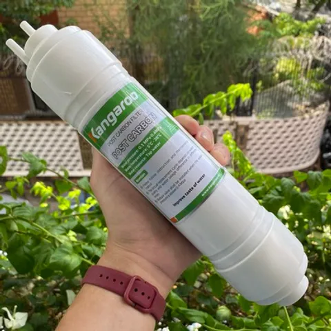 Lõi Lọc Post Carbon Kangaroo Số 5 Chính Hãng - Thay Thế Cho Máy Nước Nóng Lạnh KG61A3, KG62A3, Giúp Khử Mùi và Tạo Vị Ngọt Cho Nước
