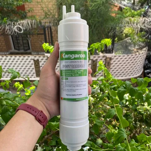 Lõi Lọc Post Carbon Kangaroo Số 5 Chính Hãng - Thay Thế Cho Máy Nước Nóng Lạnh KG61A3, KG62A3, Giúp Khử Mùi và Tạo Vị Ngọt Cho Nước