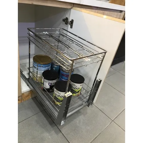 Giá Gia Vị Nan Dẹt Eurogold Inox 304 - Để Chai Lọ Thông Minh Thép Chống Gỉ, Thiết Kế Tiện Lợi, Hàng Chính Hãng