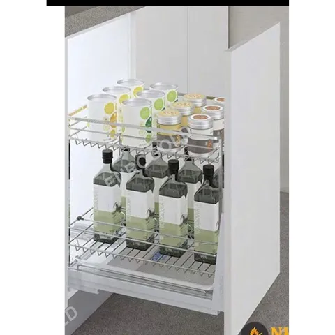 Giá gia vị inox 304 EUROGOLD 2 tầng thông minh - Thiết kế hiện đại, lưu trữ lớn, bảo hành 2 năm chính hãng