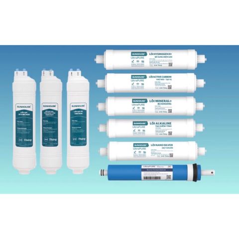 Lõi Lọc Đúc SUNHOUSE Chính Hãng cho Máy Lọc Nước - Thay Thế SHA 76214CK, 76215CK - Lọc Nước An Toàn và Tinh Khiết