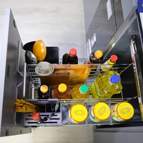 Giá Để Dao Thớt Gia Vị Inox 304 Nan Oval Eurogold - Thiết Kế Sang Trọng Đa Năng Cho Không Gian Bếp Hiện Đại