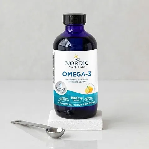 Dầu Cá Omega 3 Nordic Naturals Dạng Lỏng 237ml - Hỗ Trợ Tim Mạch, Não Bộ - Hương Chanh Tự Nhiên, Dễ Uống, Chính Hãng Mỹ