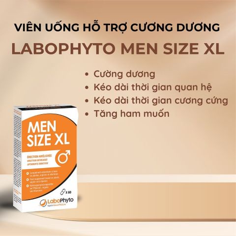 Viên Uống Labophyto Men Size XL - Bổ Sung Dinh Dưỡng Tối Ưu Cho Nam Giới - Chiết Xuất Thực Vật, Vitamin Và Khoáng Chất Hộp 60 Viên