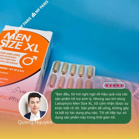 Viên Uống Labophyto Men Size XL - Bổ Sung Dinh Dưỡng Tối Ưu Cho Nam Giới - Chiết Xuất Thực Vật, Vitamin Và Khoáng Chất Hộp 60 Viên