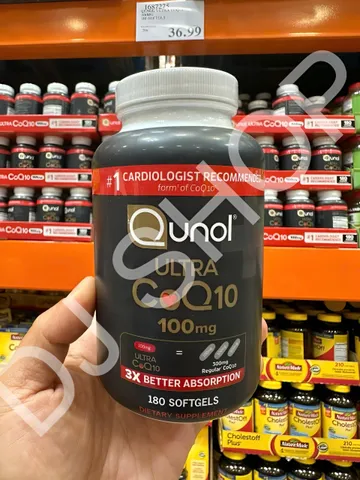 Viên Uống Bổ Sung CoQ10 Qunol Ultra 100mg - Hỗ Trợ Sức Khỏe Tim Mạch, Năng Lượng và Đề Kháng, 180 Softgels Mỹ