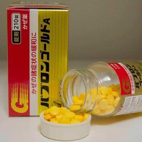 Viên Cảm Cúm Nhật Bản Taisho Pabron Gold A - 210 Viên Hỗ Trợ Giảm Khó Chịu Khi Cảm Lạnh, Hạn Sử Dụng 2028