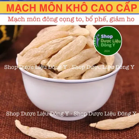 Mạch Môn Cao Cấp 100g - Thảo Dược Giúp Giảm Ho, Thanh Nhiệt, Tốt Cho Hệ Hô Hấp - Xuất Xứ Việt Nam